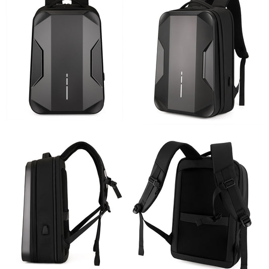 Hard Shell Laptop Backpack with Keyboard Compartment