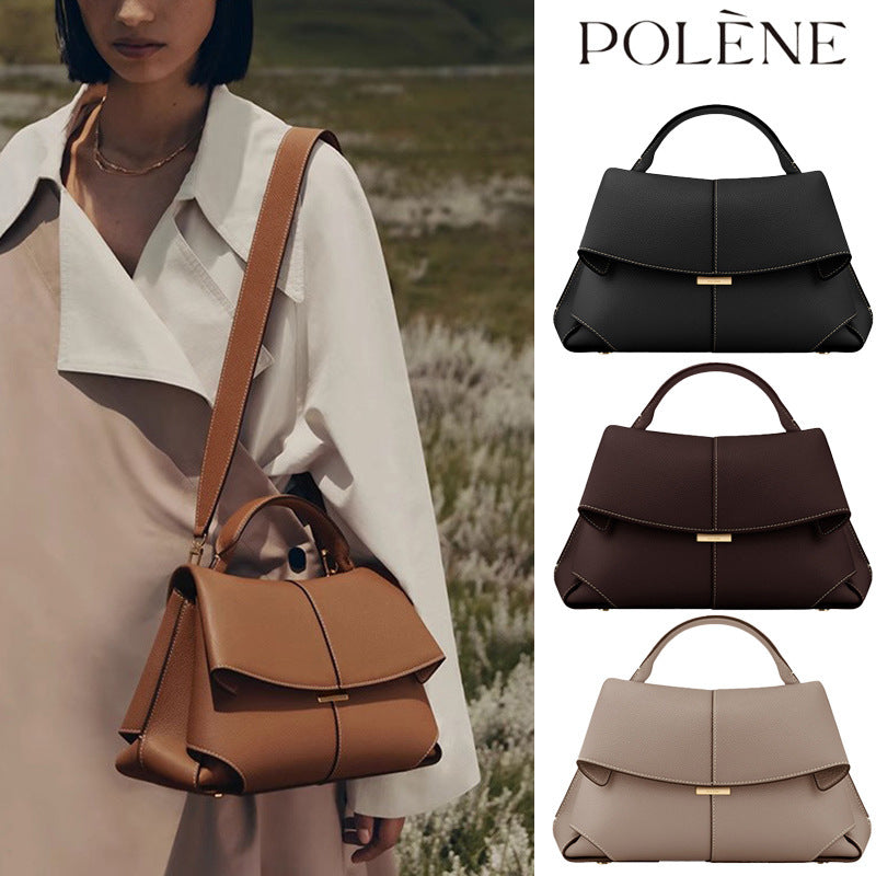 Pol�ne Paris Inspired Leather Shoulder Bag Women