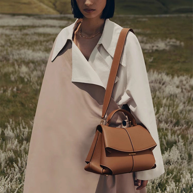 Pol�ne Paris Inspired Leather Shoulder Bag Women