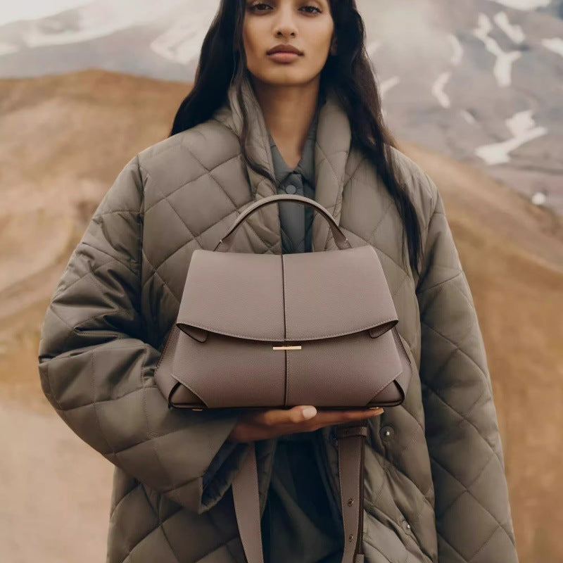 Pol�ne Paris Inspired Leather Shoulder Bag Women